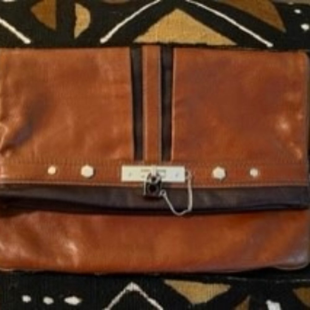 Marc By Marc Jacobs Brown and Black Clutch